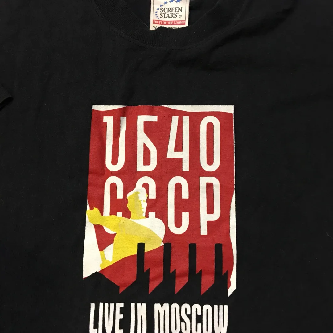 Vintage UB40 Live In Moscow Shirt photo 1