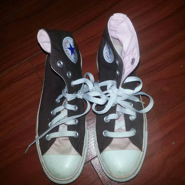 Limited Edition Converse All Star "Chucks" Pink and Black (Si... photo 3