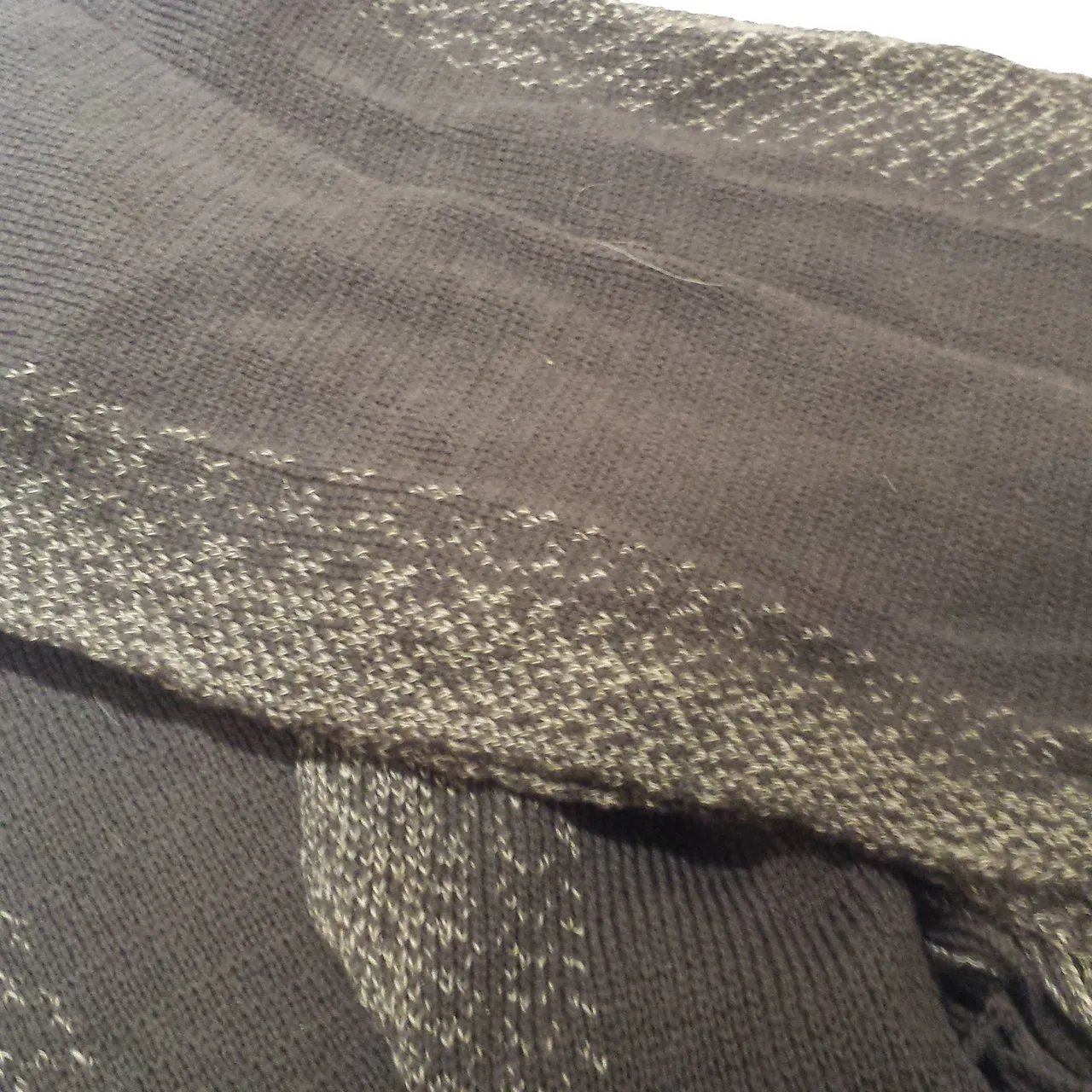 Wool cashmere (?) blend scarf photo 1