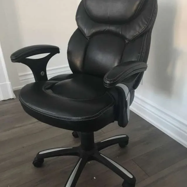 Leather, Perfect Condition Office Chair photo 1