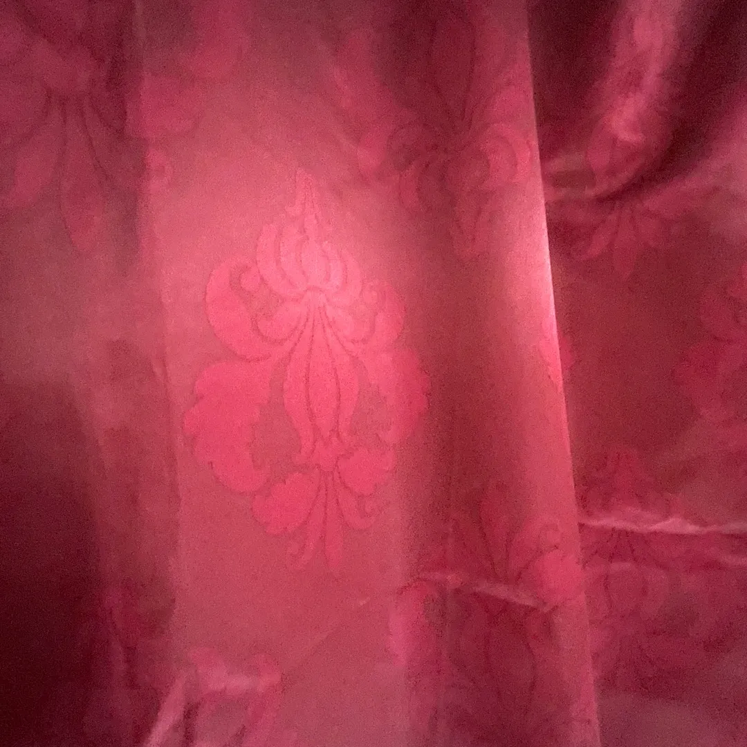 Two-tone Damask Shower Curtain photo 3