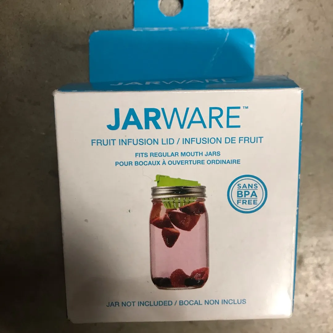 Jar ware Fruit Infusion Lid For Mason Jars photo 1