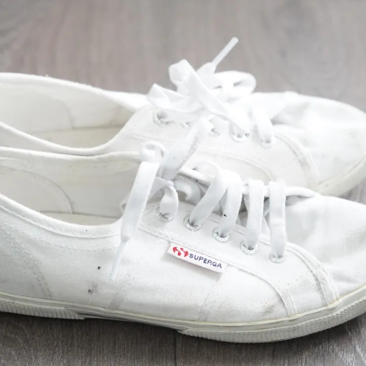 White Superga Shoes (size 7) photo 1