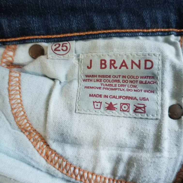 Size 25 J Brand Straight Leg Jeans photo 4