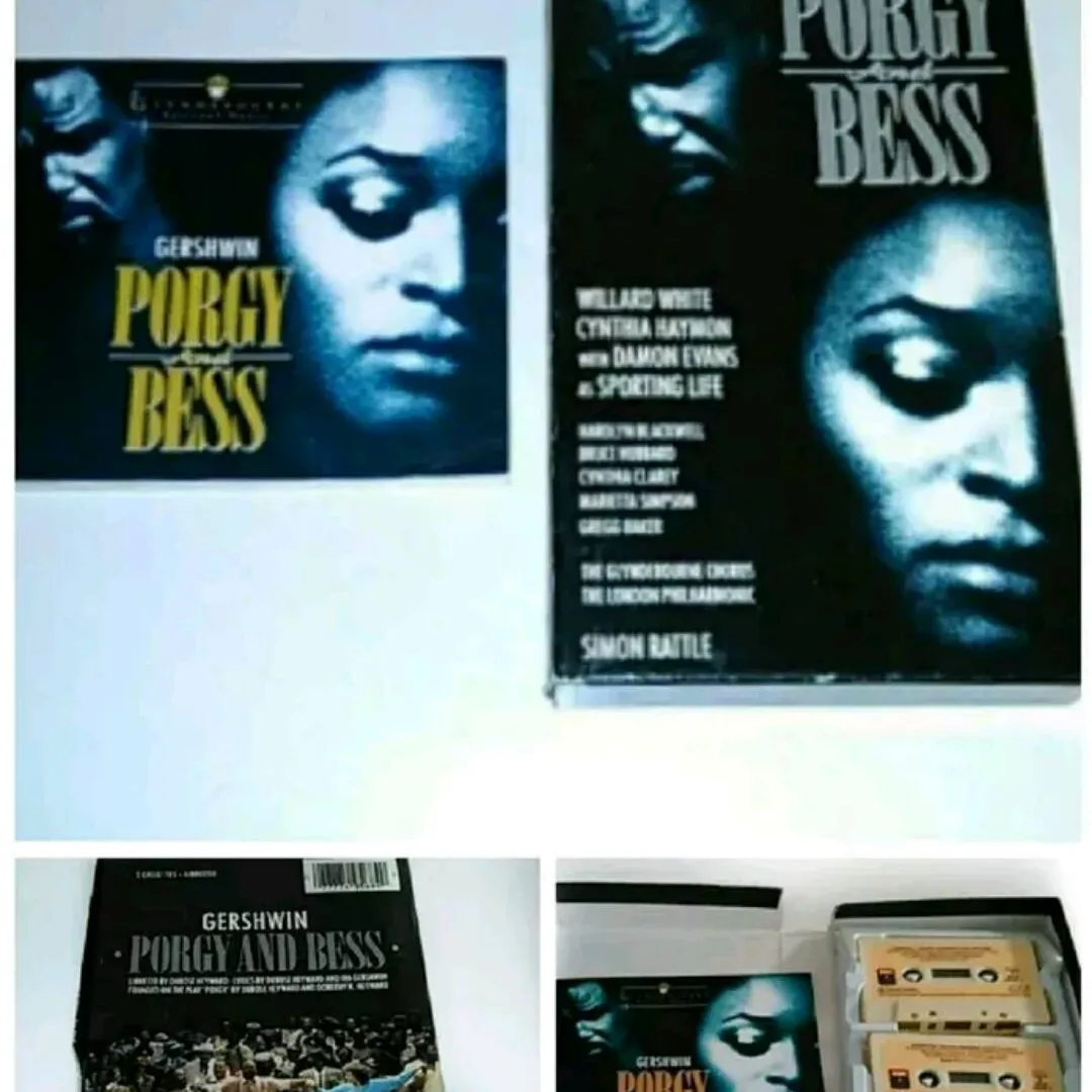 vintage audio cassette of Porgy and Bess 1989 photo 1
