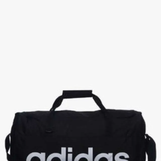 Black and white Adidas Duffel Or Gym Bag photo 1