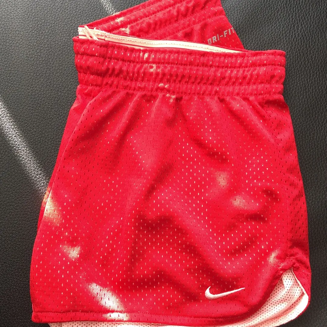 Red Nike Dri-Fit Shorts Sz XS photo 1