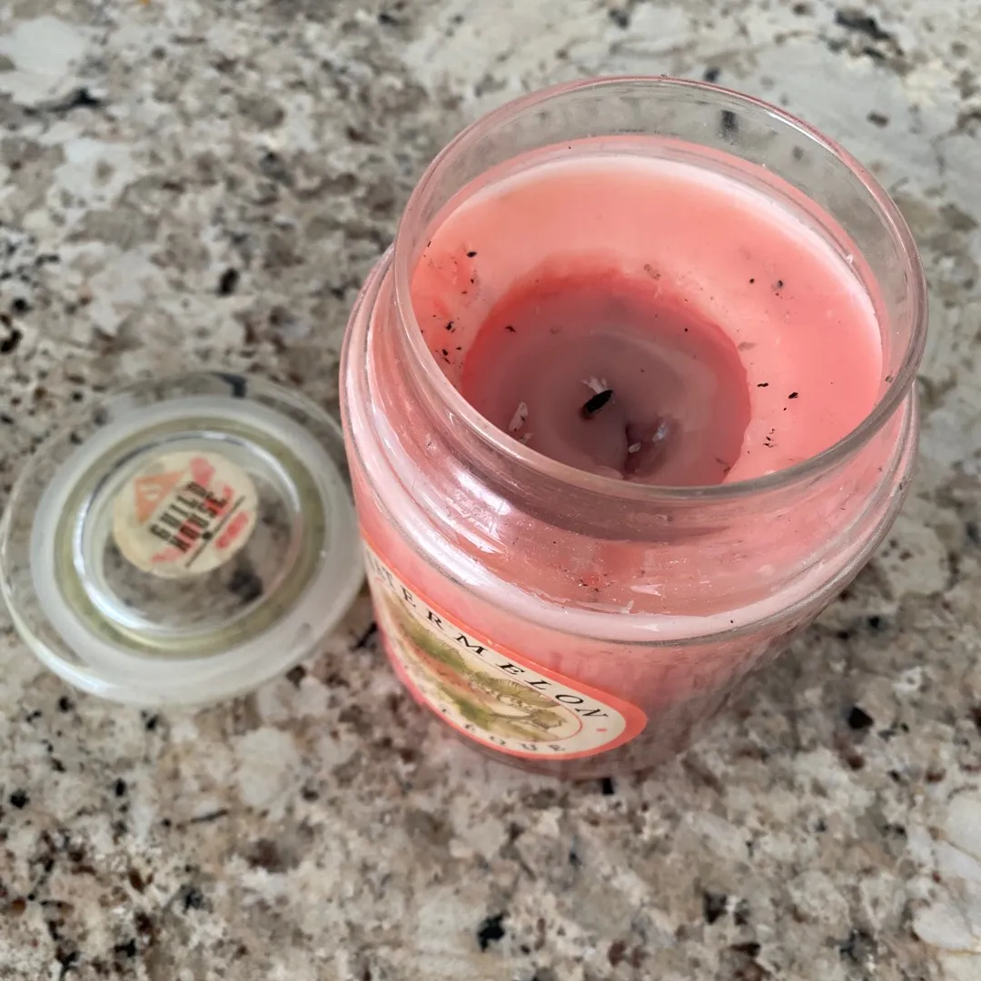 Large Watermelon Candle photo 3