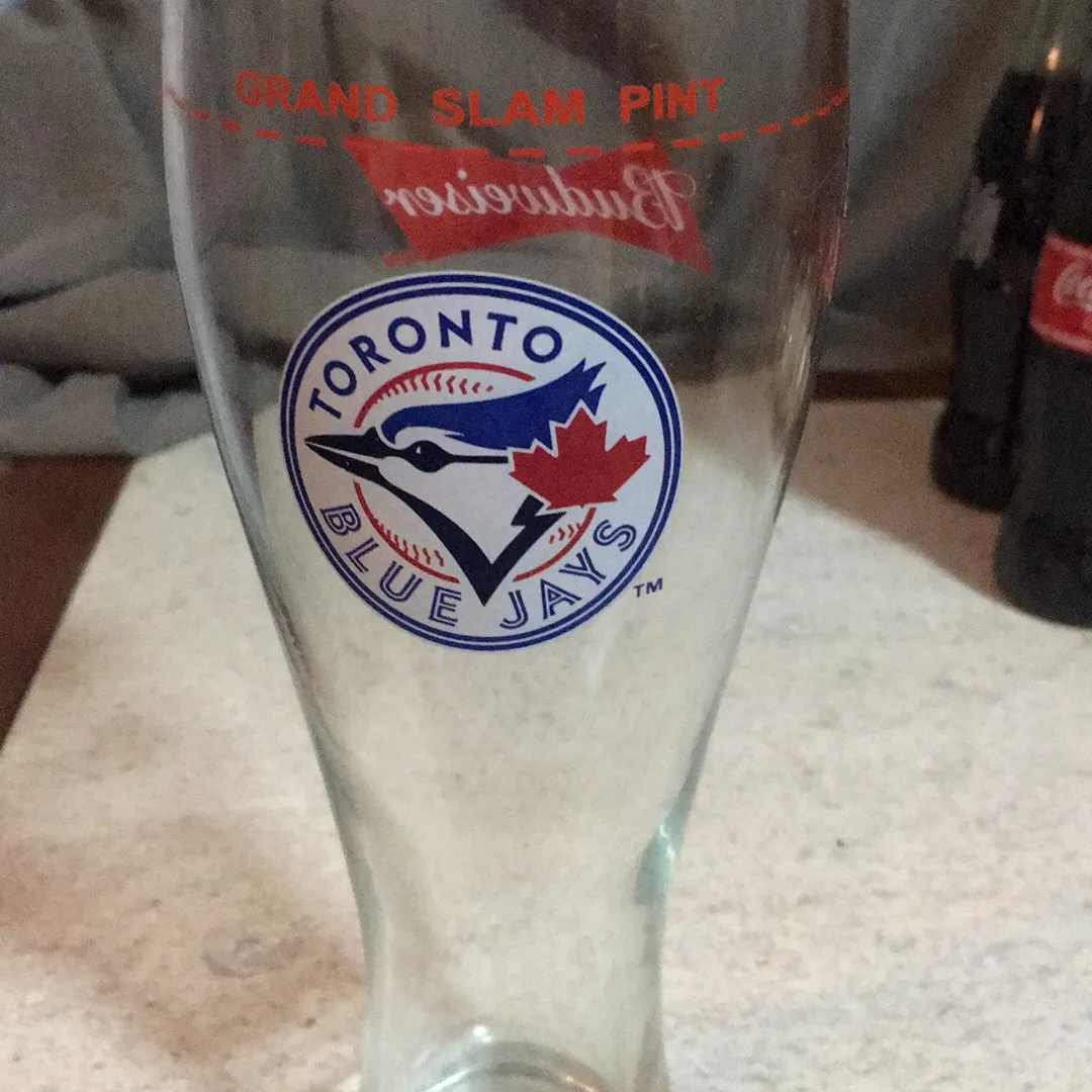 Blue jays Beer Glass photo 3