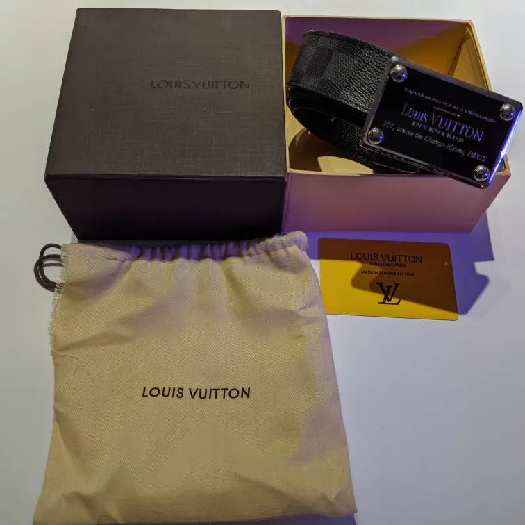 Replica Louis Vuitton Belt (EUC - B condition) photo 1