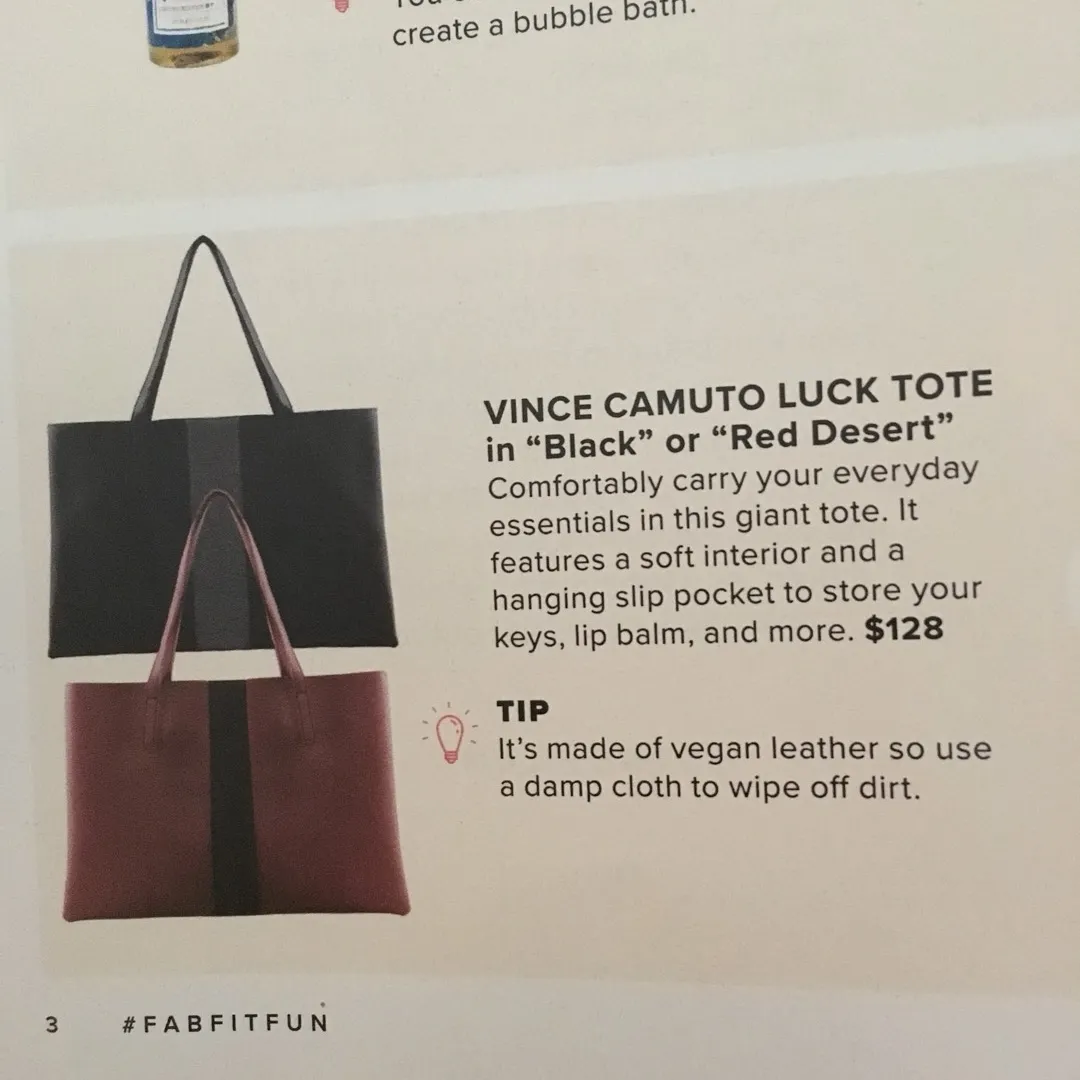 Vince Camuto Luck Tote photo 1