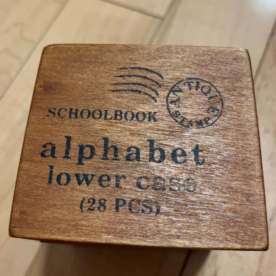 Alphabet/number Stamp Set photo 1