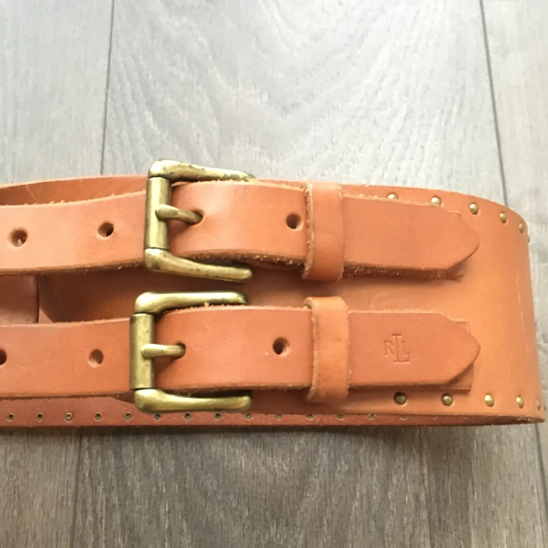 Ralph Lauren Leather Belt photo 3