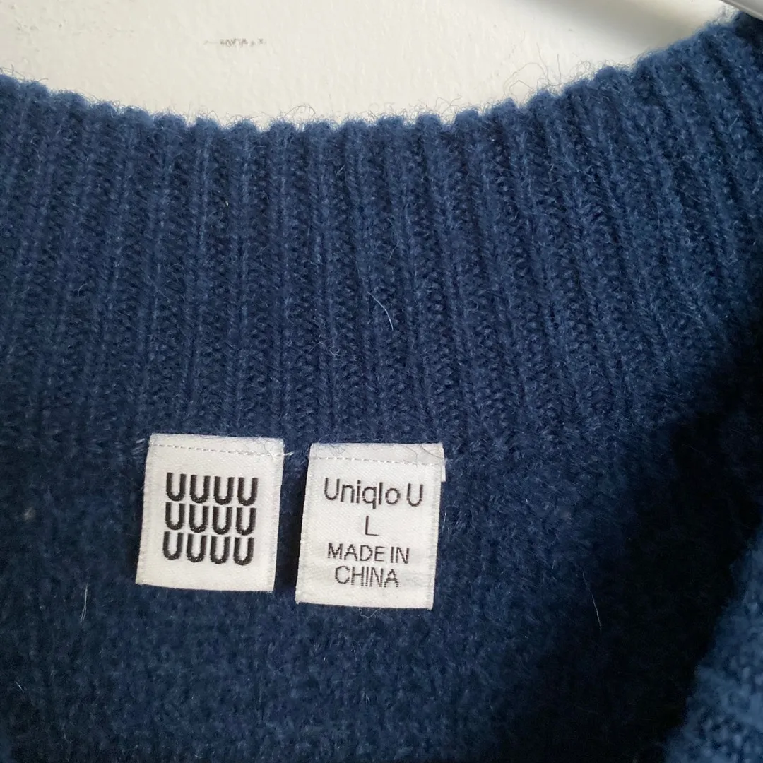 100% Wool Sweater (Large But Fits Like Medium) photo 3