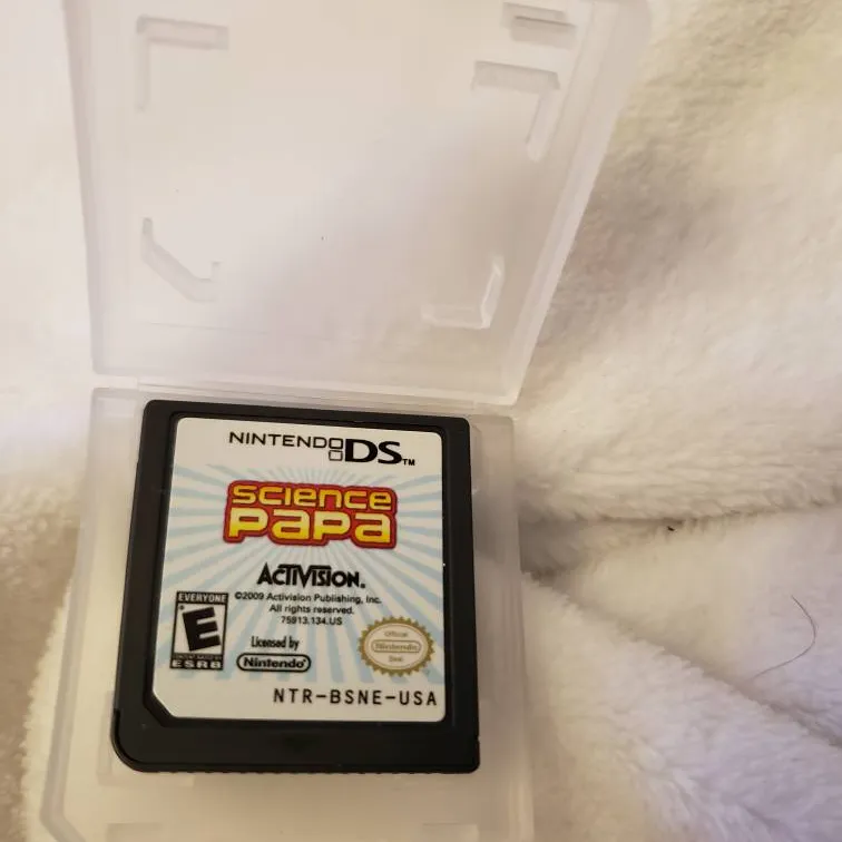 Nintendo DS Game- Science Papa photo 1