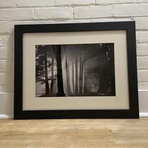 Framed B&W Photo (21x27in) - Home Decor photo 1