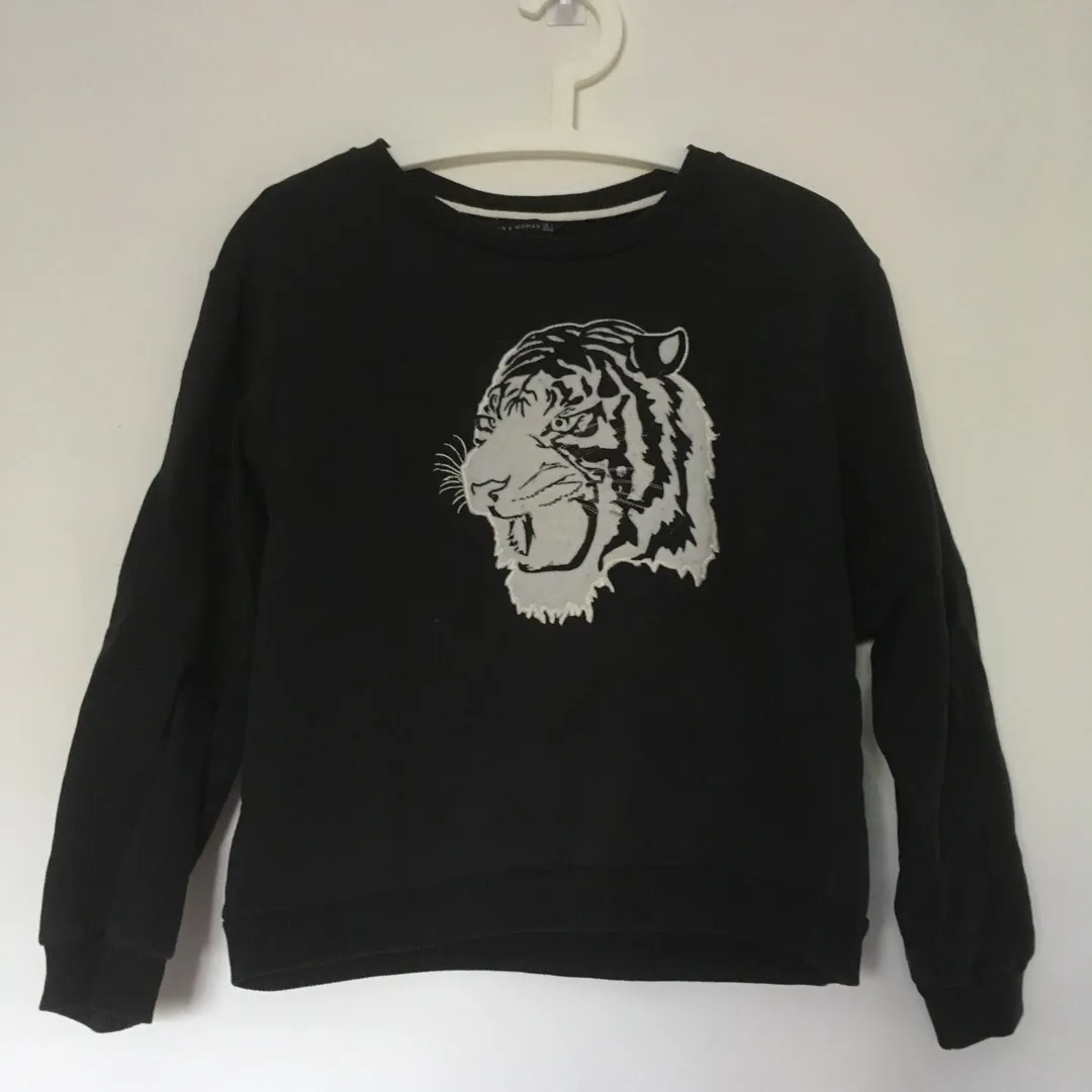 Zara Tiger Sweater photo 1