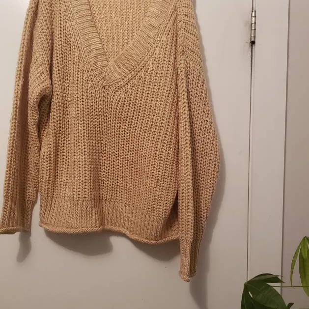 Creme Knitted Sweater Brand New!!! photo 1