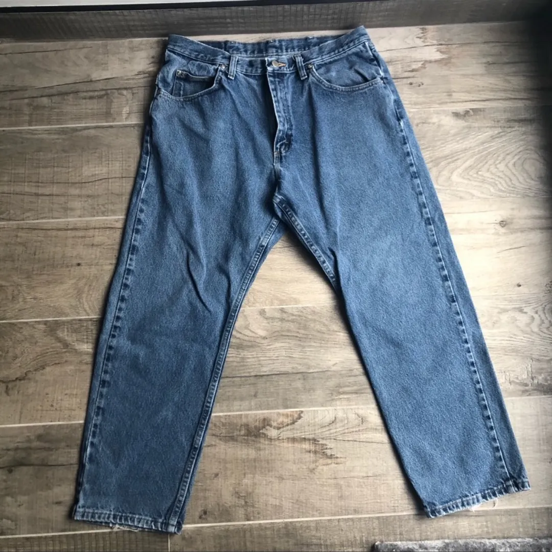 Vintage Wrangler thick denim jeans Size 36 photo 1