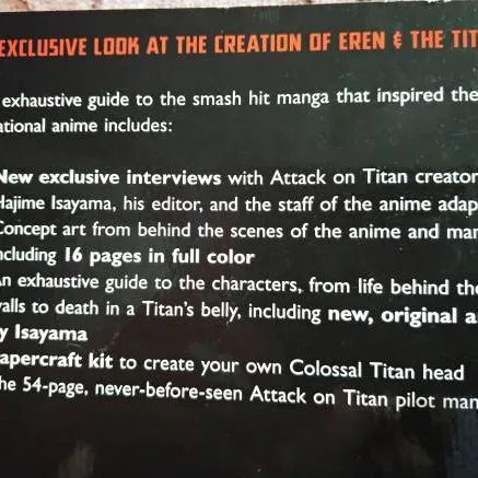 Attack On Titan Guidebook photo 4