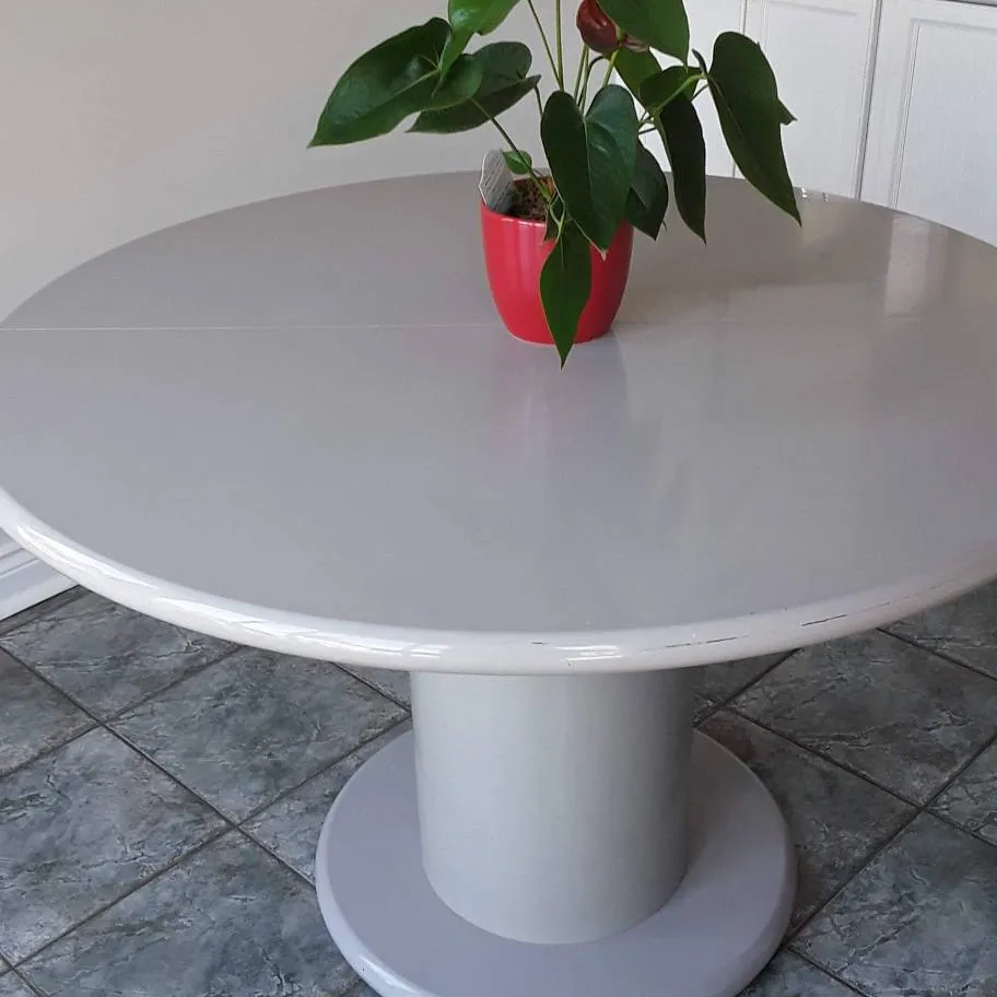 Grey Lacquer Table - Pick up only in Markham photo 1