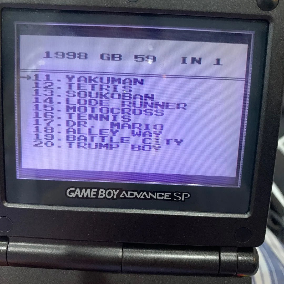 Nintendo Game Boy 59-in-1 Game photo 4