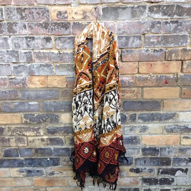Patterned Scarf photo 1