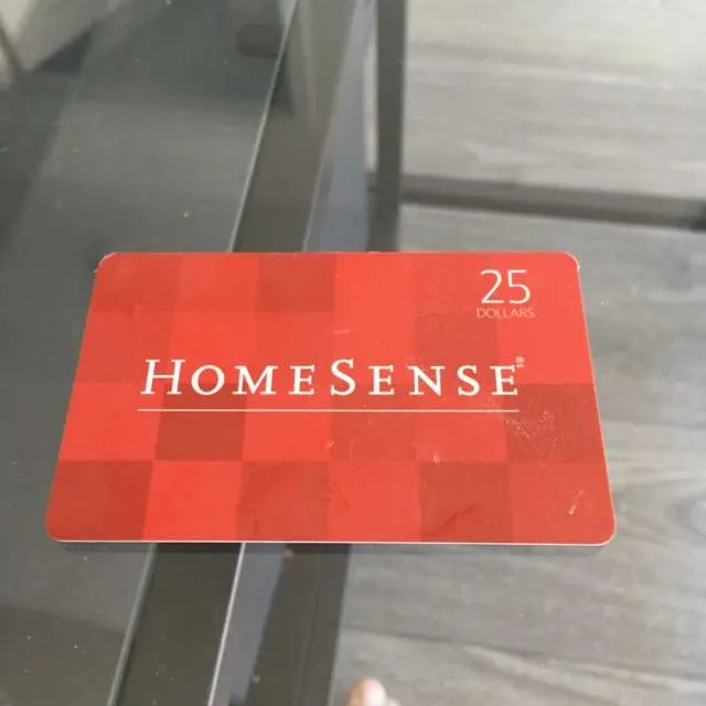 25$ Home Sense GC photo 1