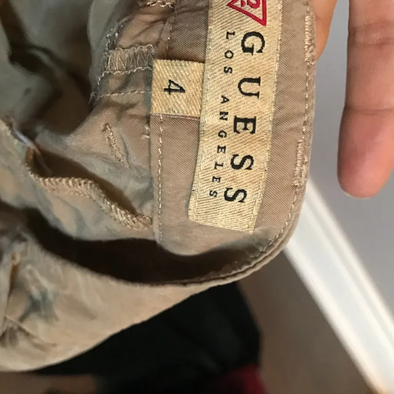 Guess Tapered Cupro Pants photo 6