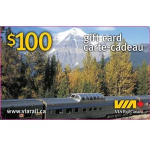 Viarail $100 Gift Card photo 1