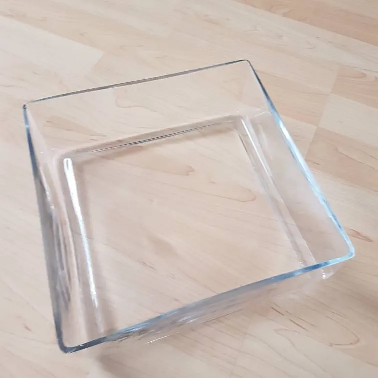Square Glass Dish photo 1