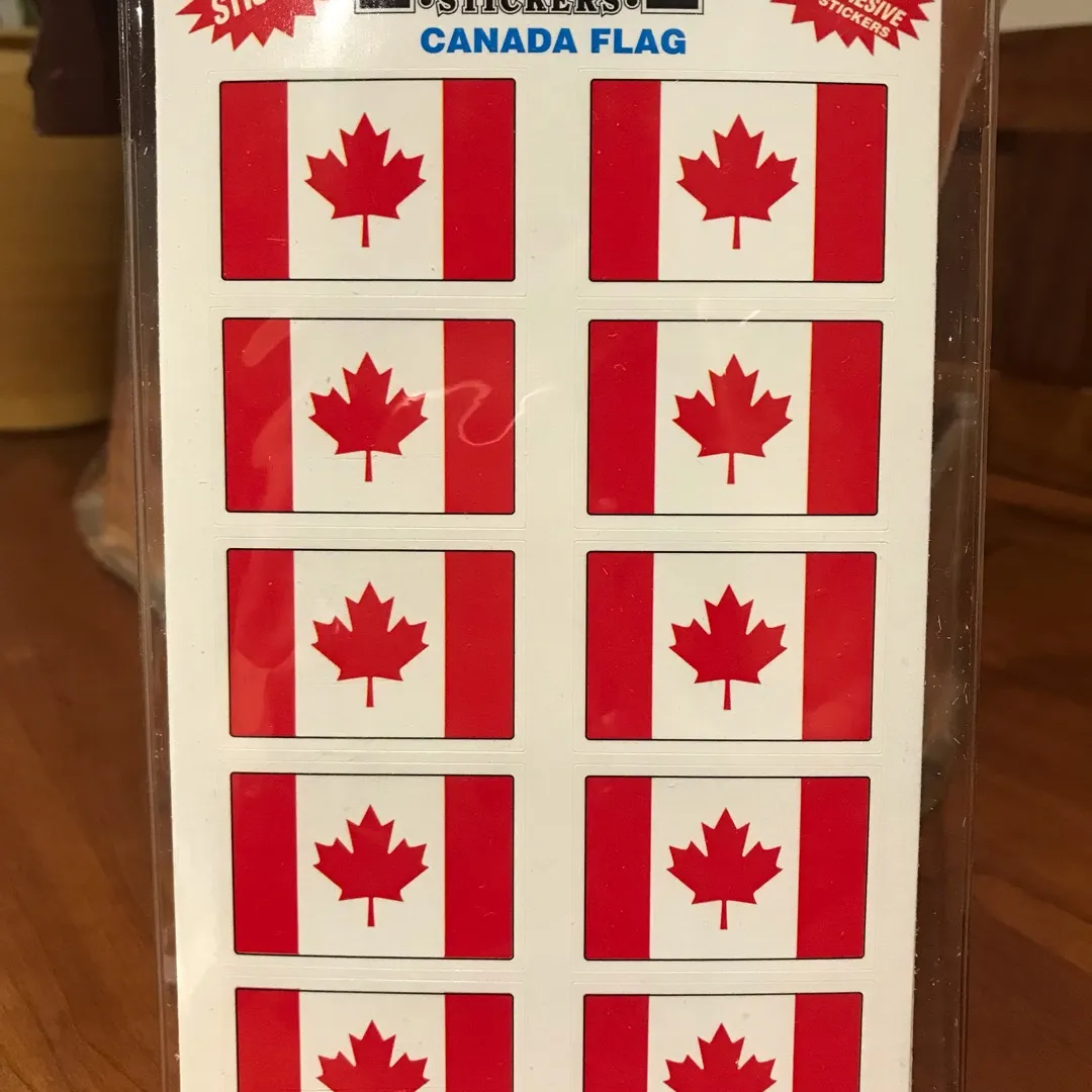 Canadian Flag Stickers photo 1