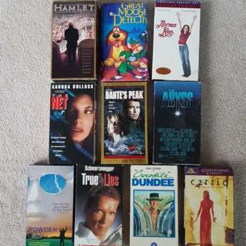 Various VHS Tapes- Good Conditon photo 1