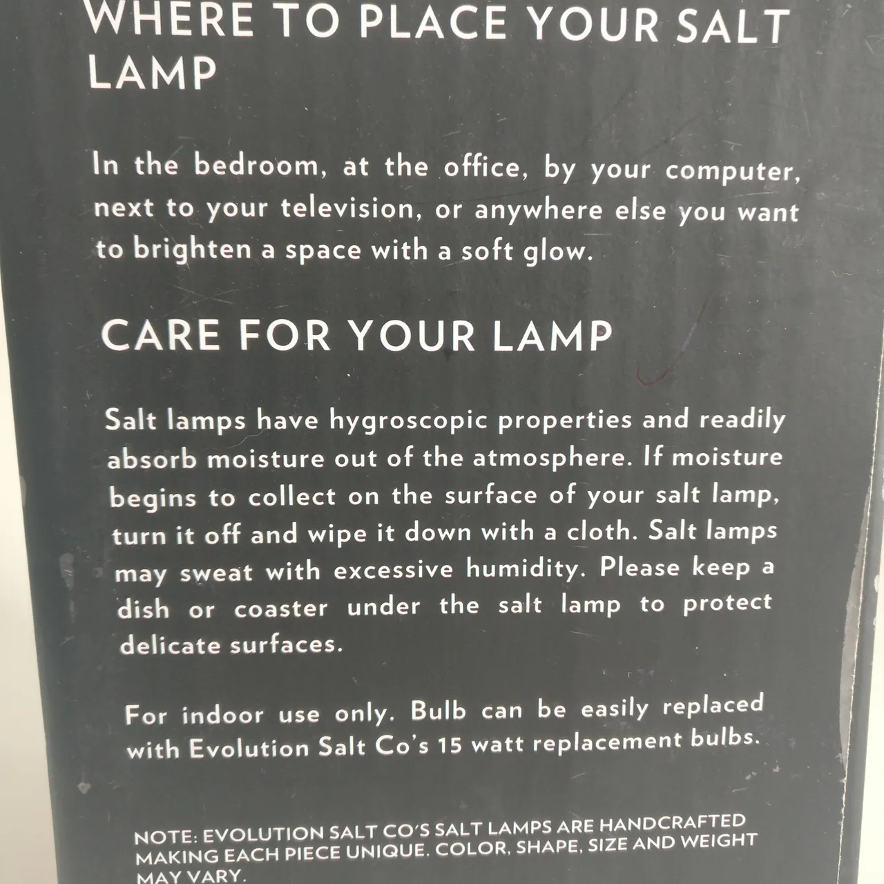 BN Aromatherapy salt lamp photo 3