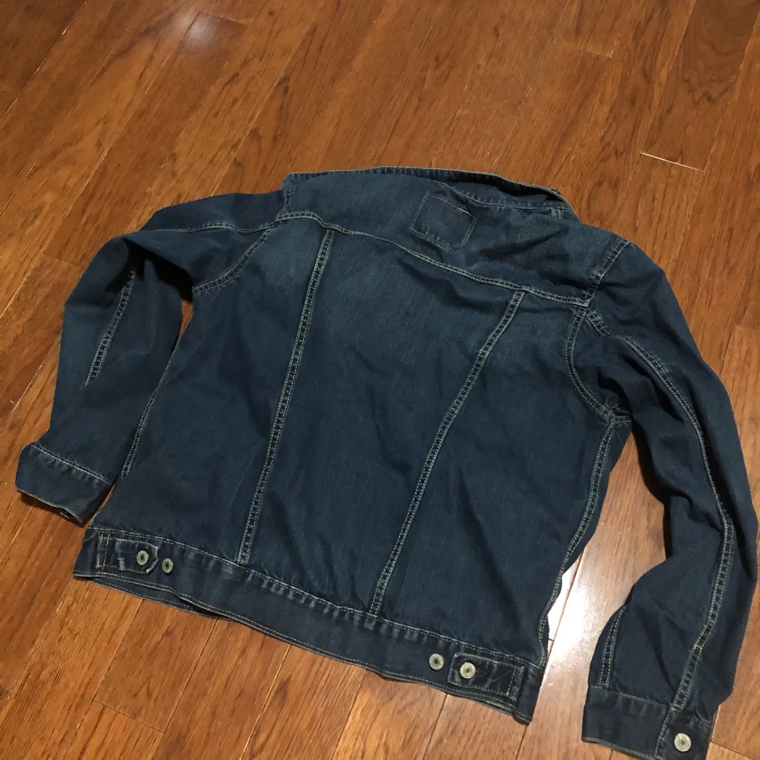 Levi’s Red Tab Jean / Denim Jacket Size Youth XL Women’s small. photo 5