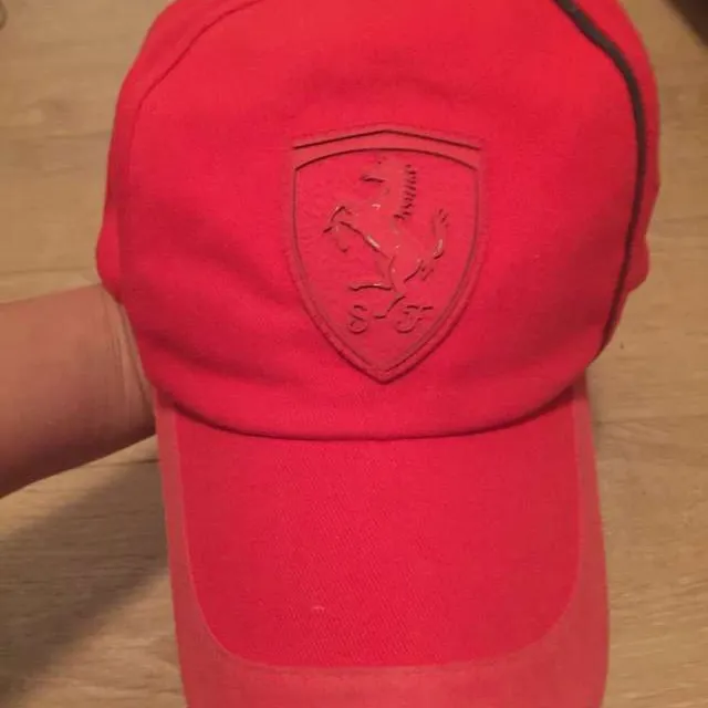 Red Ferrari Puma Baseball Hat photo 1