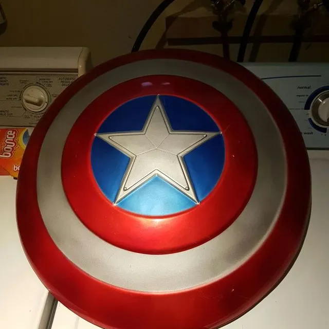 Plastic Captain America Shield photo 1