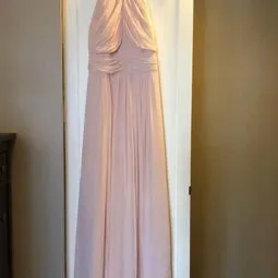 Pink bridesmaid dress xs photo 1
