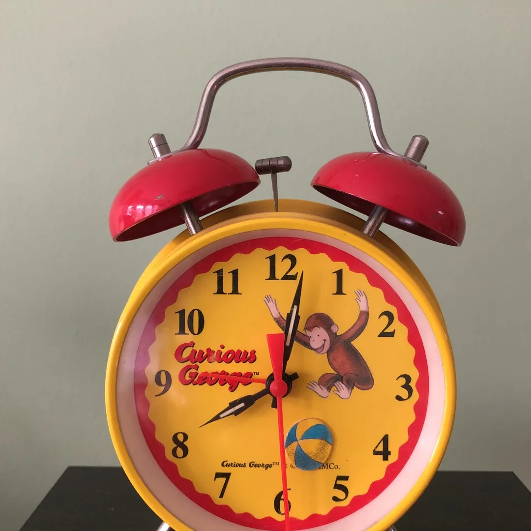 Adorable Curious George Clock photo 1