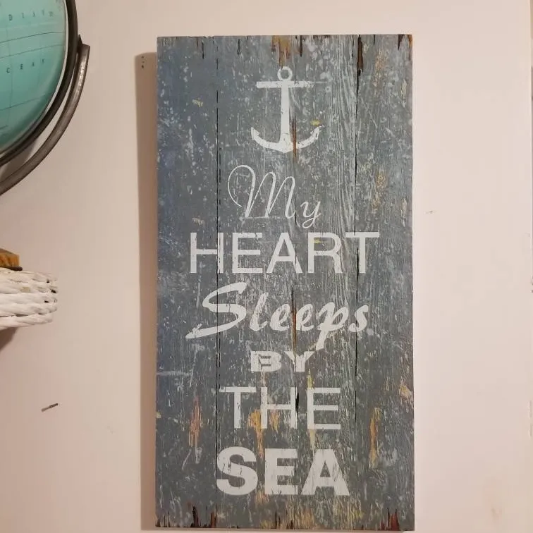 Wooden Sign - Beach/Cottage Vibes photo 1