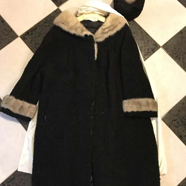 1960's Vintage Coat And Hat photo 1