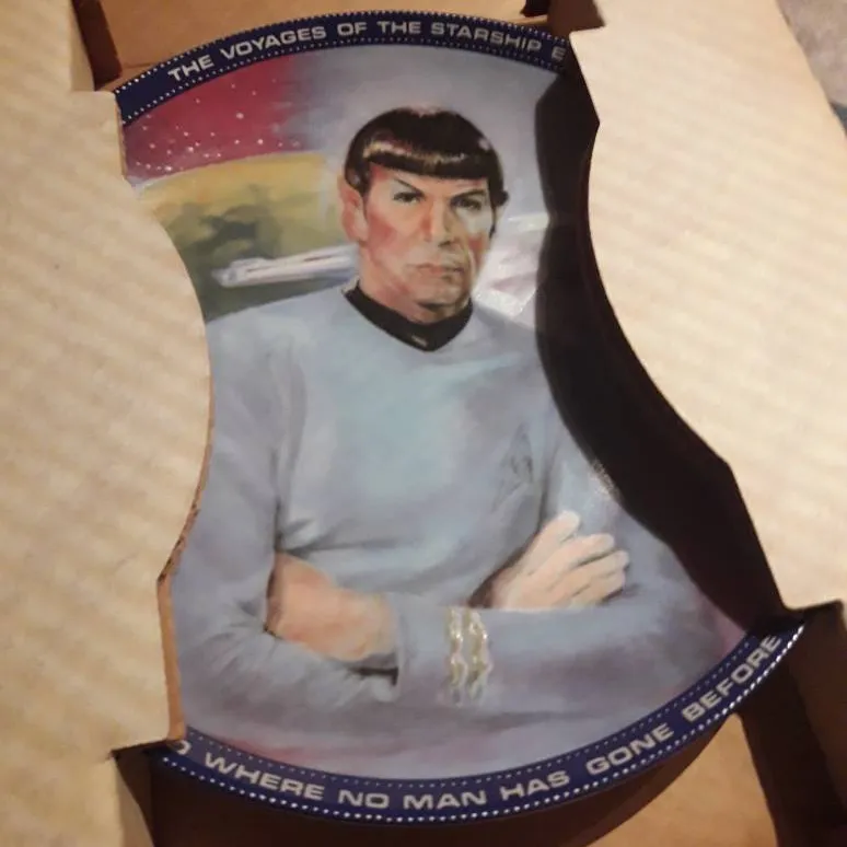 OG Star Trek Collectors Plates photo 1