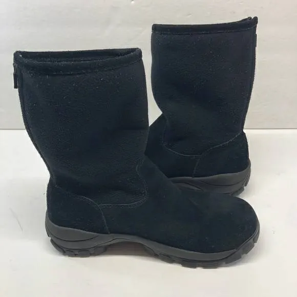 Black Winter Boots, 7.5 photo 4