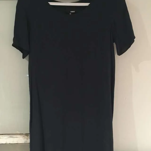 Dark Teal Wilfred Free T-Shirt Dress - XS photo 1