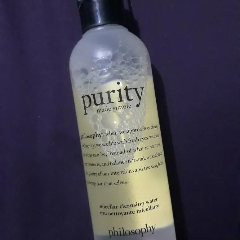 Philosophy Purity Micellar Cleansing Water photo 1