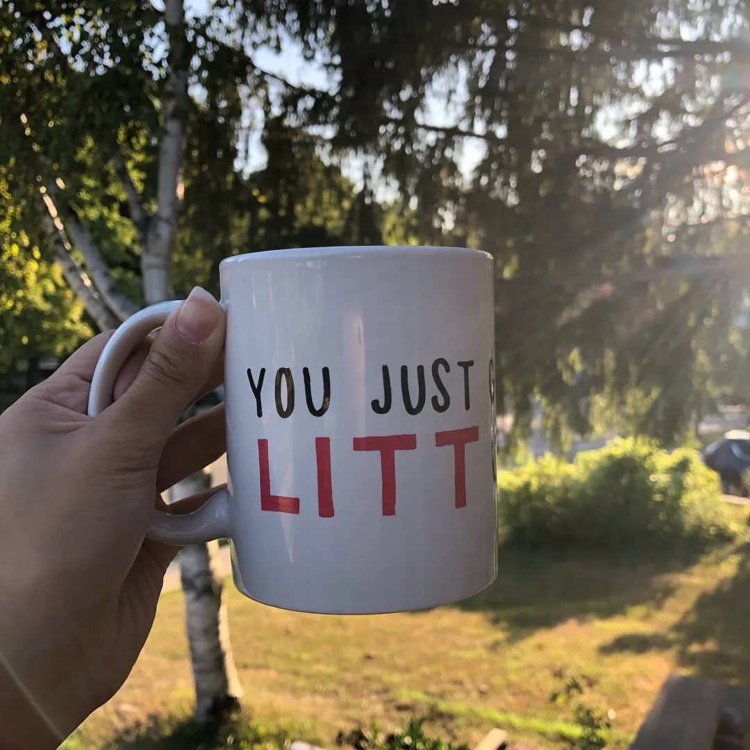 Custom SUITS Mug - “You Just Got LITT Up!” photo 4
