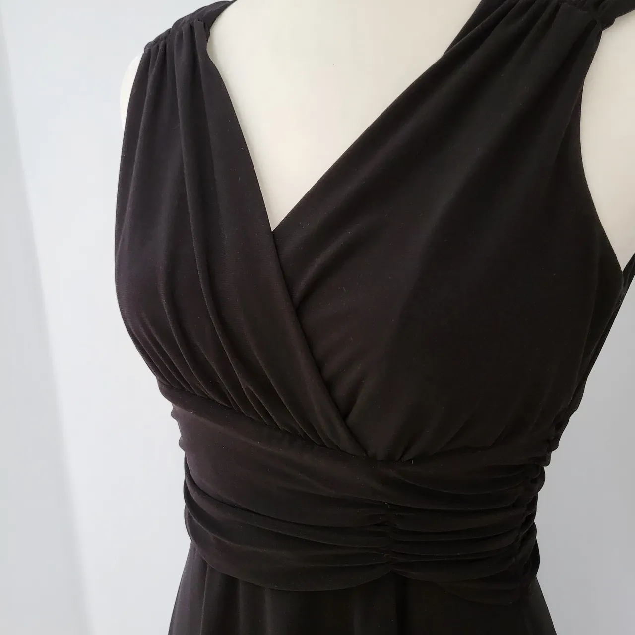 Vintage black dress size 6 photo 1