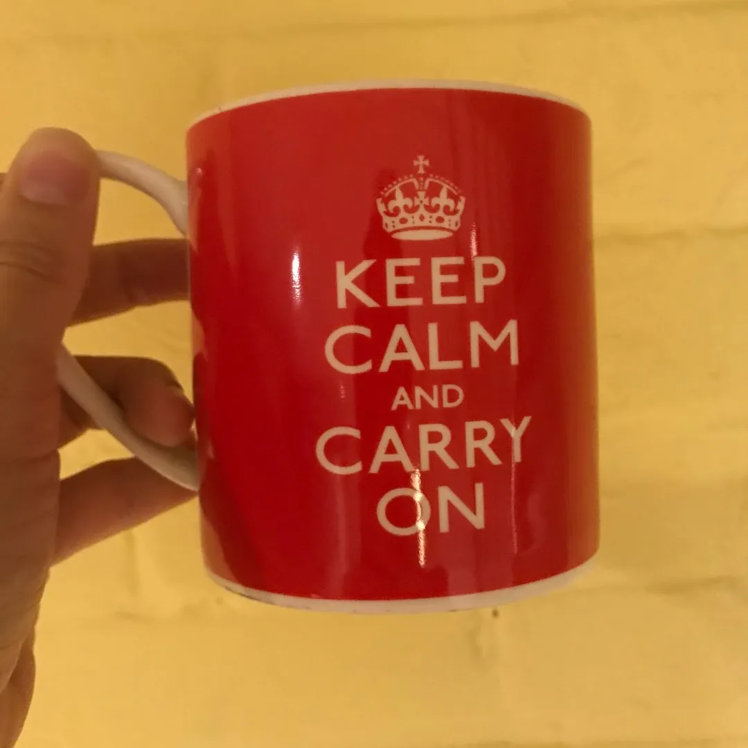 Keep Calm And Carry On Mug photo 1