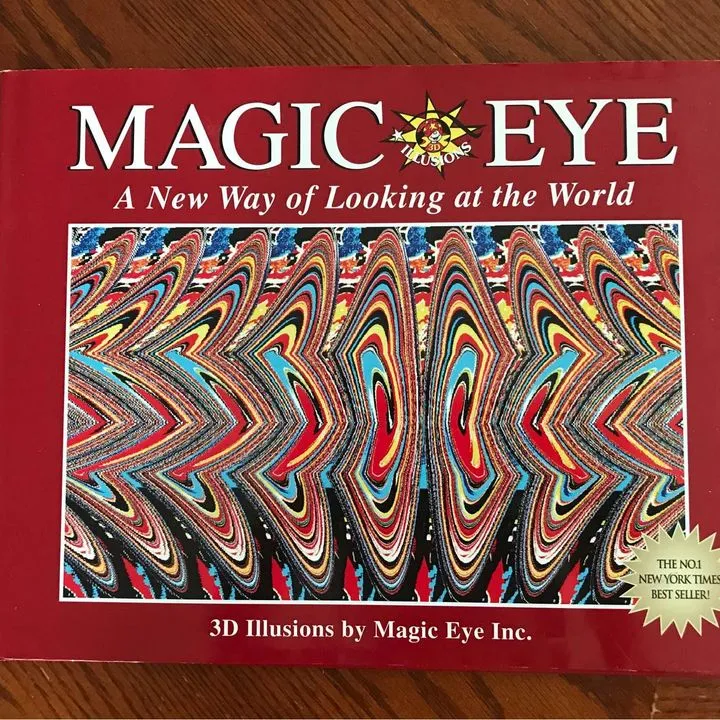Two Magic Eye books photo 6