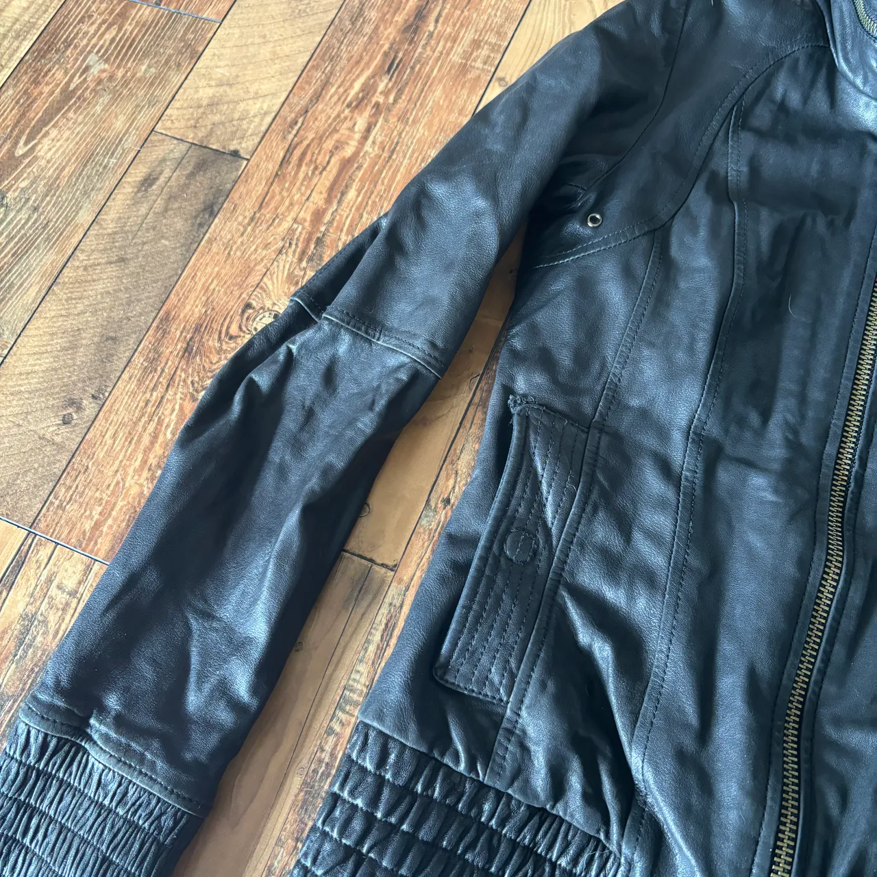 Size XXS Mackage for Aritzia leather jacket  photo 3